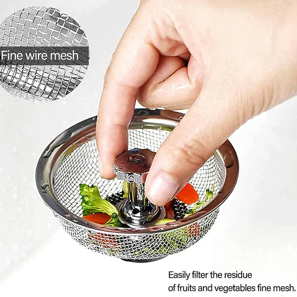 Stainless Steel Kitchen Drain Filter Basket